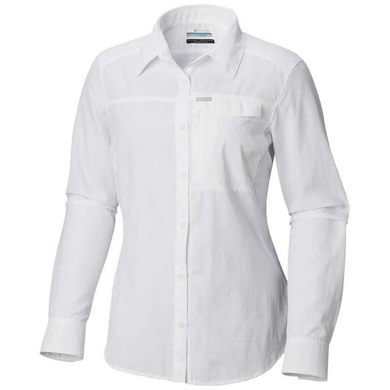 Camisa Columbia Silver 2.0 Mangas Largas Mujer