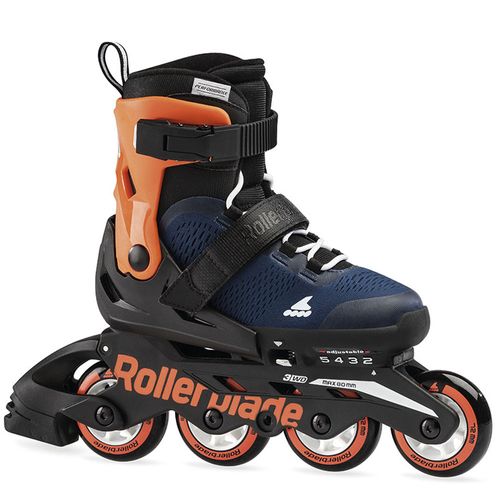 Rollers Rollerblade Microblade 72 Junior (Blue Warm Orange)