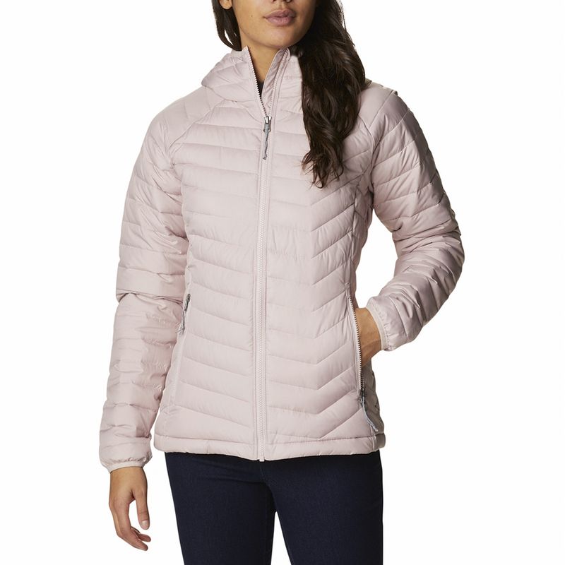 Columbia Mujer POWDER LITE LIGHT HOODED JACKET - Chaqueta Outdoor