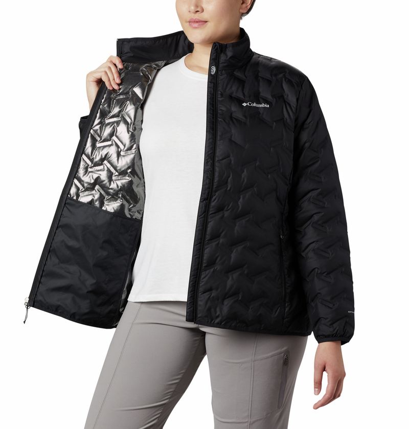 Campera Columbia Mujer Pluma Delta Ridge Hooded Liviana