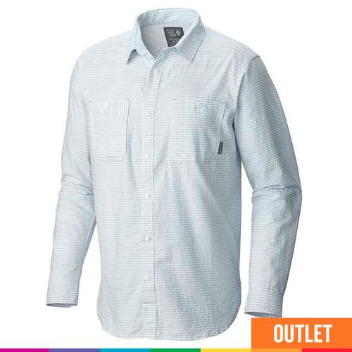 Camisa Sadler Mangas Largas Grey Ice Outlet