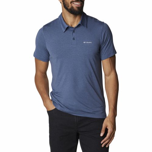 Remera Polo Tech Trail - Dark Mountain