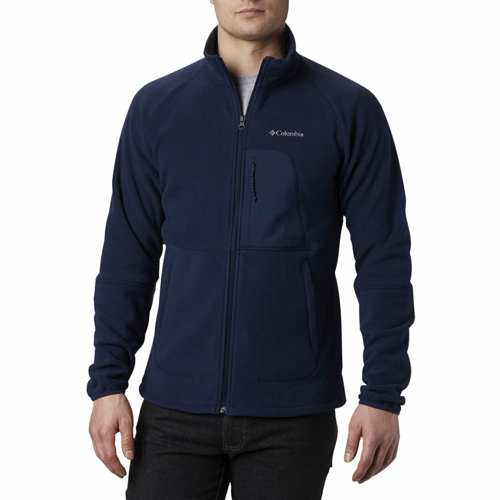 Campera Polar Columbia Fast Trek II Cierre Completo Hombre