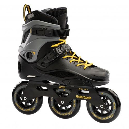 Rollers Rollerblade Rb 110  Unisex (Negro/Amarillo Azafrán)