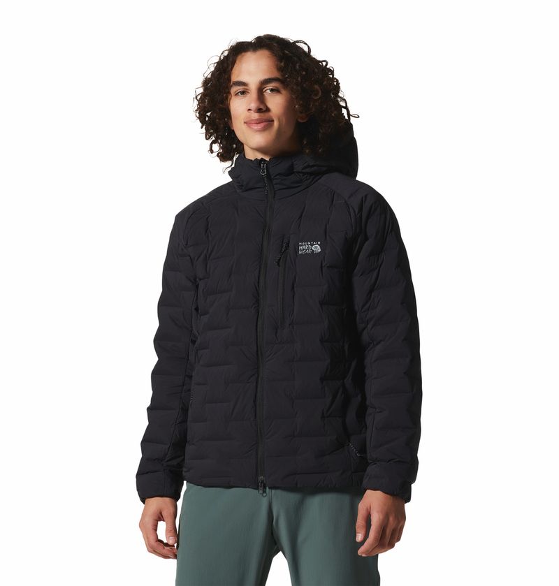 Hombre Chaqueta De Plumón Con Capucha Delta Ridge Para Hombre Night Tide