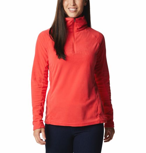 Polar Buzo Glacial Iv Medio Cierre - Red Hibiscus