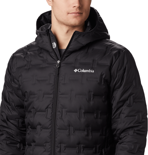 Campera Delta Ridge Down Capucha - Black