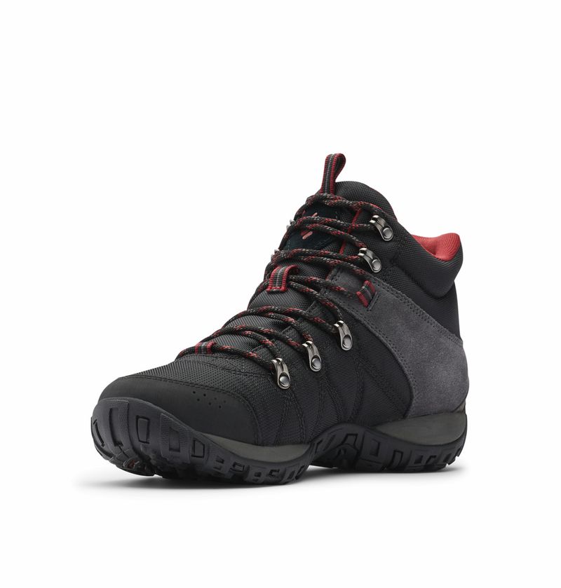 Zapatillas Columbia Peakfreak Venture Mid Lt Hombre (Black - Red Jasper)