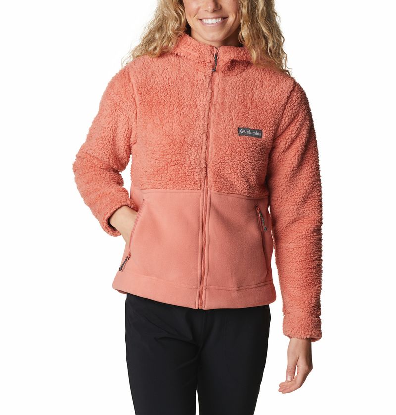 Columbia Winter Pass Sherpa Hooded Full Zip - Forro polar Mujer, Comprar  online