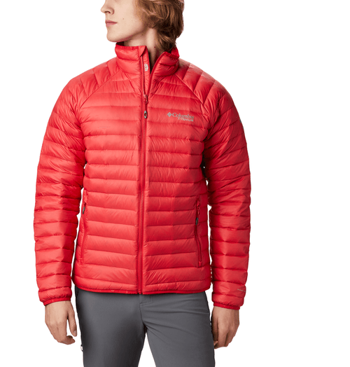 Campera Columbia Alpha Trail Down Hombre (Mountain Red) Outlet
