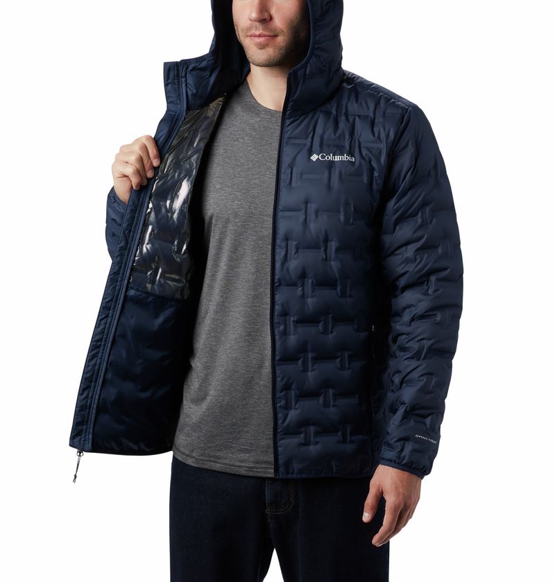 Columbia Chaqueta con Capucha Hombre - Labyrinth Loop - Collegiate Navy