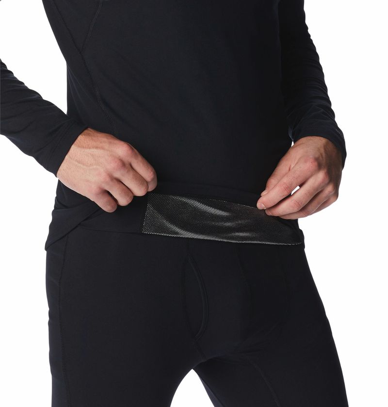 Remera Termica Baselayer Columbia Midweight Stretch Long Sleeve Top Hombre Black