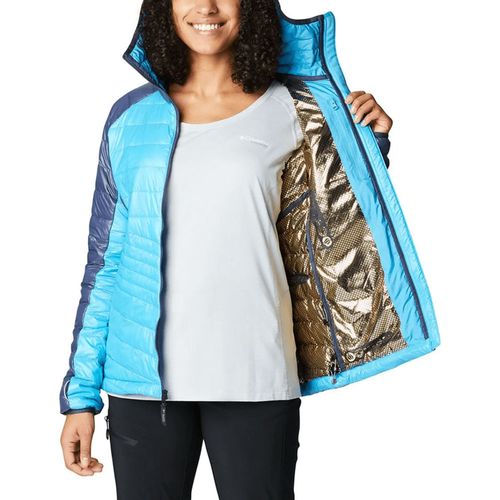 Campera Platinum Peak Capucha - Blue Chill Nocturnal