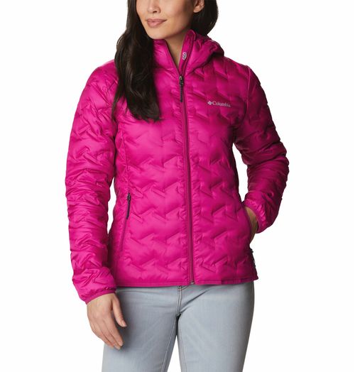 Campera Delta Ridge Down Capucha - Wild Fuchsia