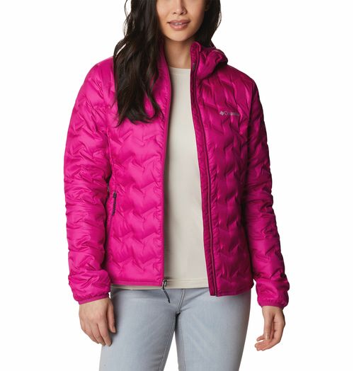 Campera Delta Ridge Down Capucha - Wild Fuchsia