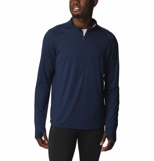 Polar Buzo M Endless Trail Medio Cierre Mesh - Collegiate Navy