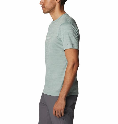 Remera Zero Rules Graphic - Niagara Hthr Underlined Peak G