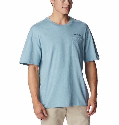 Remera Break It Down Tee - Stone Blue