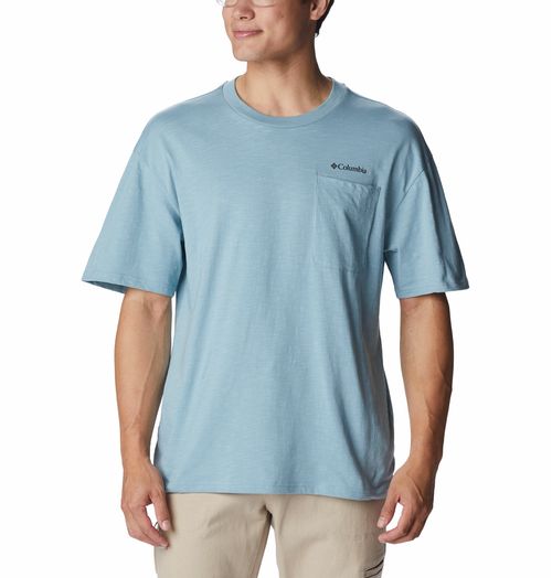 Remera Break It Down Tee - Stone Blue