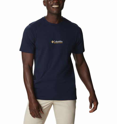 Columbia Remera Csc Basic Logo - Deep Marine