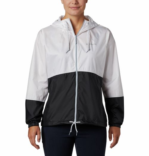 Campera Flash Forward Windbreaker - White Black