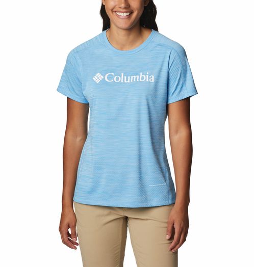 Remera Zero Rulesgraphic Crew - Vista Blue Hthr Csc Branded Gr