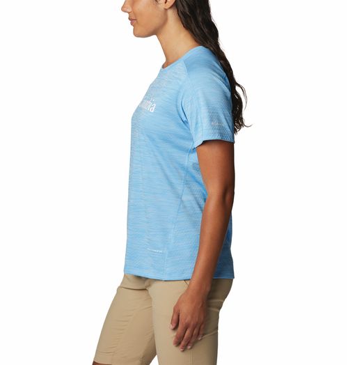 Remera Zero Rulesgraphic Crew - Vista Blue Hthr Csc Branded Gr