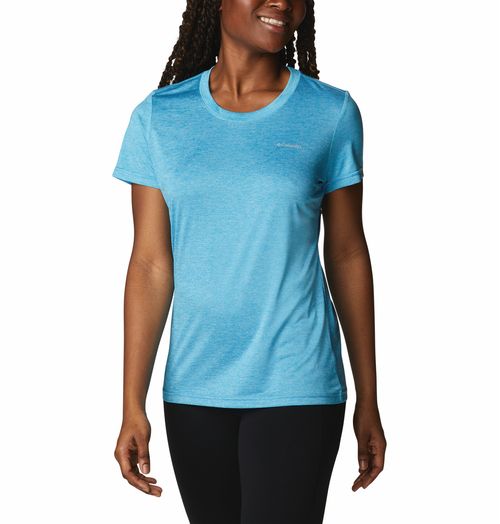 Remera ColHike Ss Crew - Blue Chill Heather