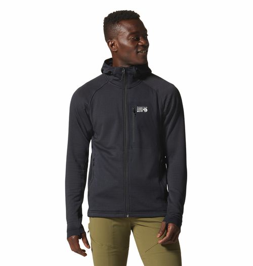 Polar Polartec Power Grid Full Zip Hoody Black