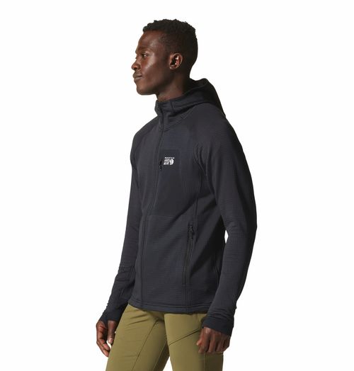 Polar Polartec Power Grid Full Zip Hoody Black