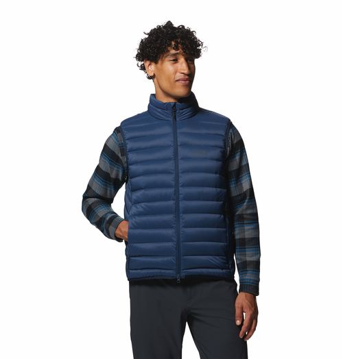 Chaleco Deloro Down Vest Hardwear Navy Outlet
