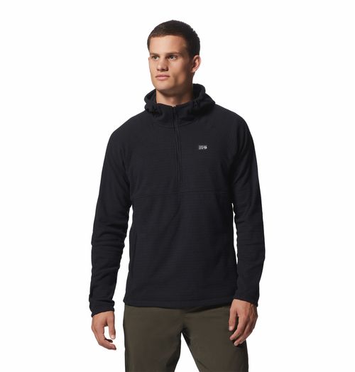 Campera Summit Grid Hoody Black