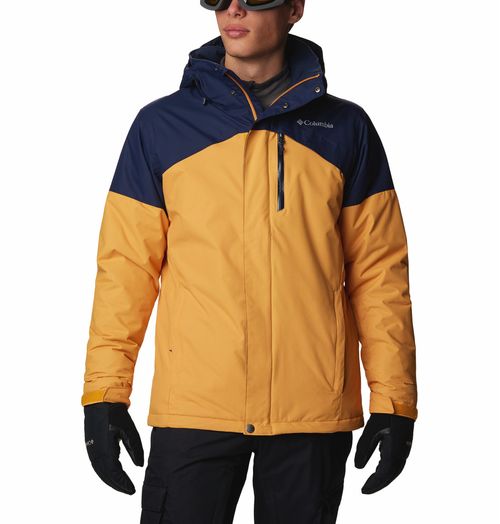 Campera Last Tracks Jacket - Raw Honey Collegiate Navy