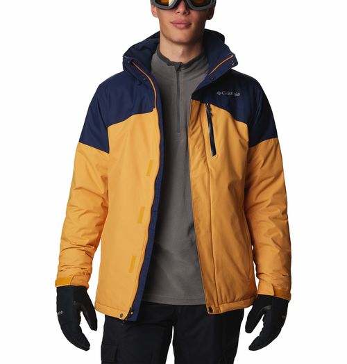 Campera Last Tracks Jacket - Raw Honey Collegiate Navy