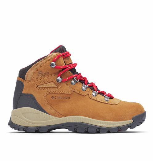 Zapatillas Columbia Newton Ridge Plus Waterproof Amped Mujer (Elk-Mountain Red)