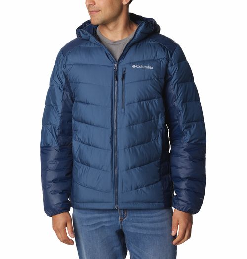 Campera Labyrinth Loop Capucha - Dark Mountain Collegiate Navy