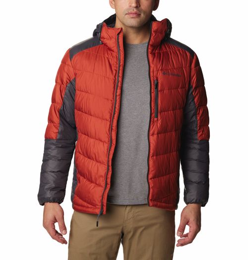Campera Labyrinth Loop Capucha - Warp Red Shark