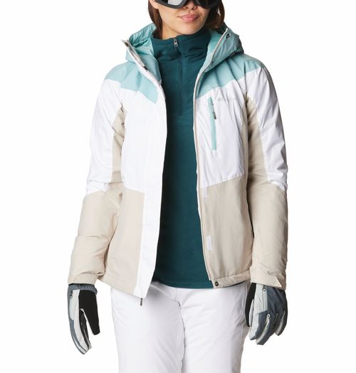 Campera Rosie Run Insulated - White Aqua Haze Dark Stone