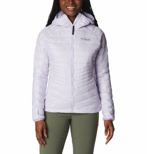 Campera Platinum Peak Capucha - Purple Tint