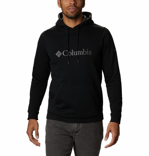 Buzo Columbia Csc Basic Logo Ii Hoodie Hombre (Black/Csc Branded Logo)