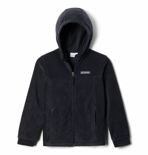 Polar Steen Fleece Full Zip Capuchajh Junior - Black