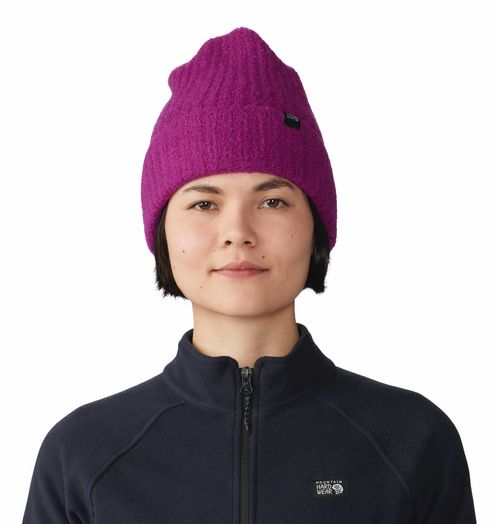 Gorro Mhw Plushknit Be Mujer Mujer (Berry Glow)