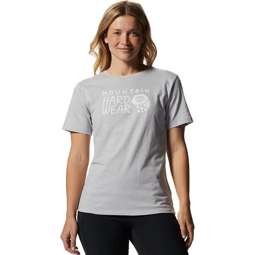 Remera Mhw Logo Short Sleeve Mujer (Hardwear Grey Heather)