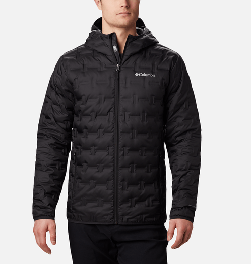 Campera Delta Ridge Down Capucha - Black