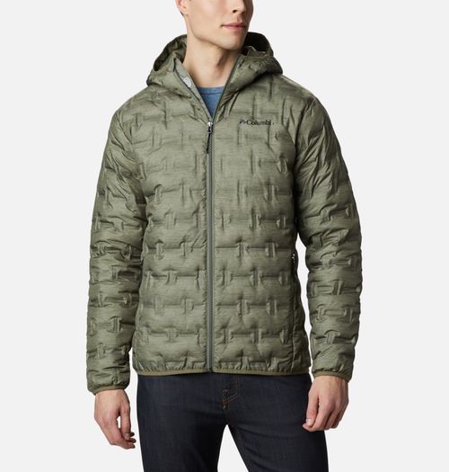 Campera Delta Ridge Down Capucha - Stone Green Heather Print
