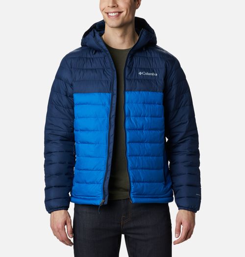 Campera Powder Lite Capucha - Bright Indigo Collegiate Navy