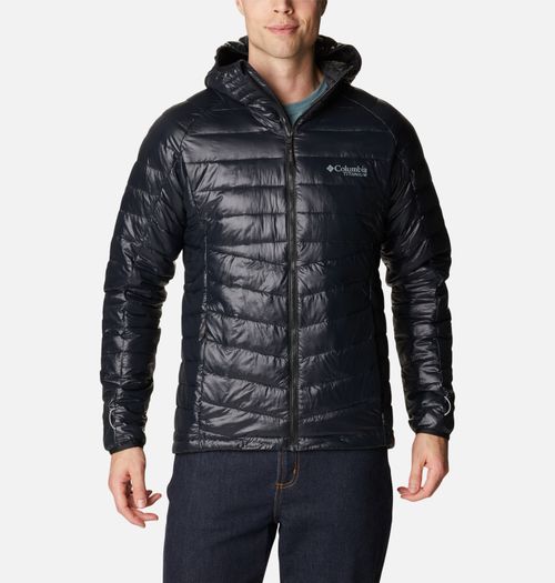 Campera Platinum Peak Capucha - Black