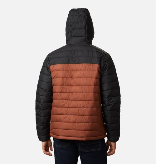 Campera Powder Lite Capucha - Dark Amber Black