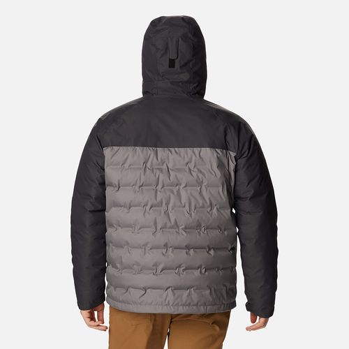 Campera Grand Trek II Down Capucha - City Grey Shark
