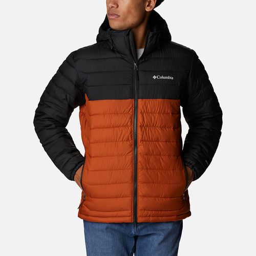 Campera Powder Lite Capucha - Warm Copper Black